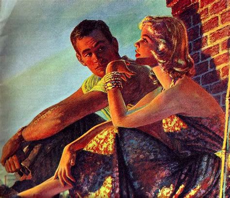Sanatçı Edwin Georgi 1896 1964 siyahklavye Romance Art Vintage