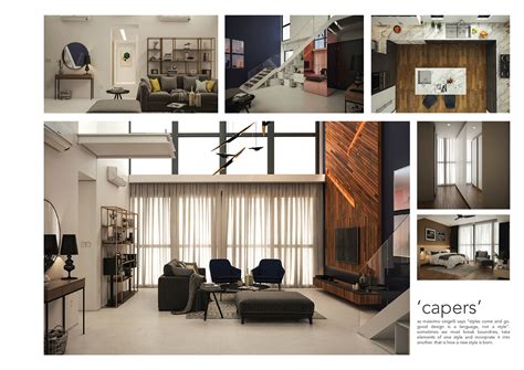Interior Design Portfolio Examples Behance