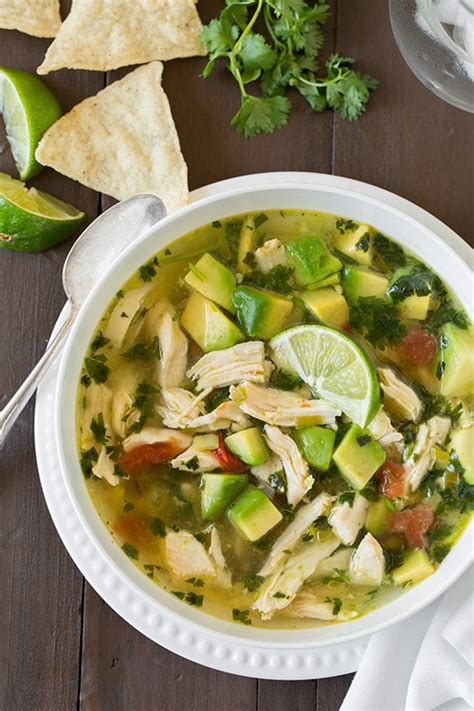 Chicken Avocado Lime Soup Cooking Classy