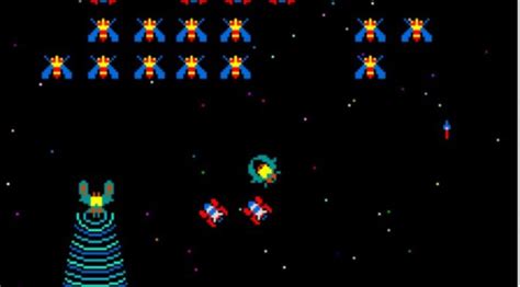 Galaga Arcade Game By Namco Reviewed At Retrogamesnow