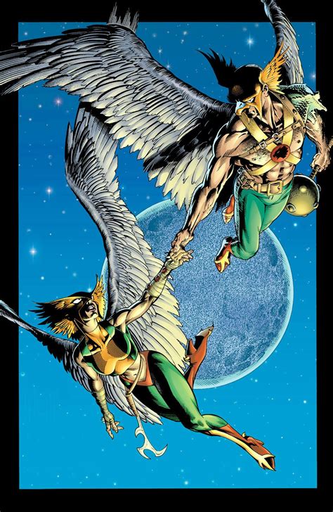 Hawkman And Hawkgirl By Rags Morales Dc Comics Heroes Dc Comics Characters Dc Superheroes