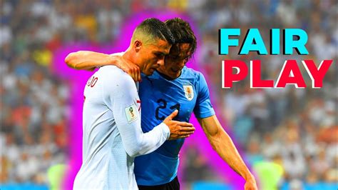 Great Sportsmanship Moments in Football! Best Fair Play! - YouTube