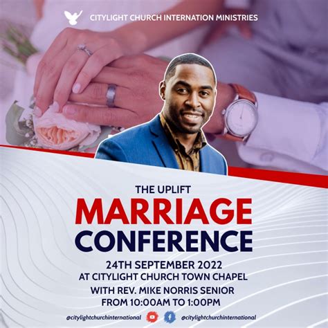 Marriage Conference Flyer Template Postermywall