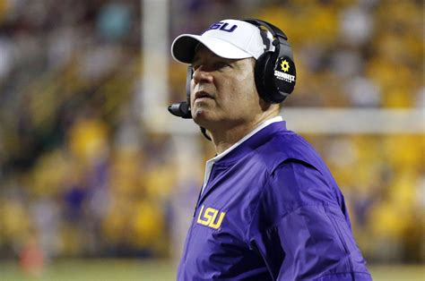 Les Miles Says It Would Be Difficult Not Being A Coach Sports Illustrated
