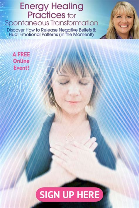 energy healing techniques to spontaneously transform negative emotions with jennifer mclean