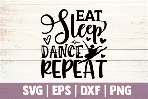 Eat Sleep Dance Repeat Graphic By Sukumarbd4 · Creative Fabrica