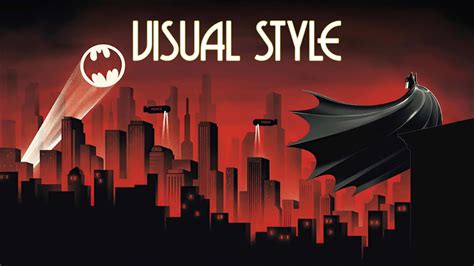 The Visual Style Of Batman The Animated Series Youtube