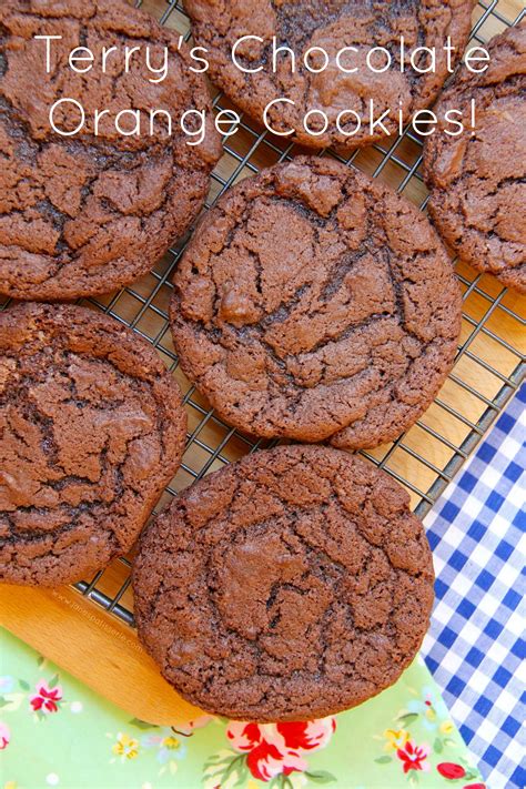 terry s chocolate orange cookies delicious moist and crunchy cookies full to the brim with