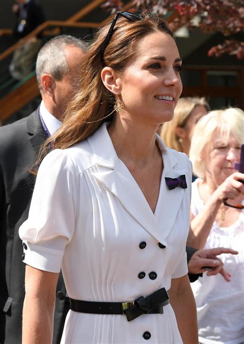 Kate Middleton Wows In White Dress At Wimbledon 2019 Australian Women