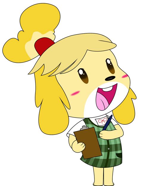 Animal Crossing New Leaf Isabelle By Amana07 On Deviantart