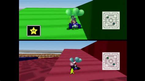 Mario Kart 64 Battle Gameplay Youtube