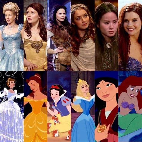 Once Upon A Time Princesses Disney Marvel Disney