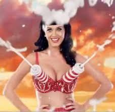Whip Cream Bra Shooter Katy Perry Singer And Song Writer From The