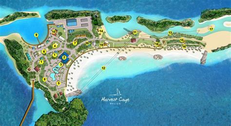 Ncl Harvest Caye Map Western Caribbean Cruise Cruise Travel Belize