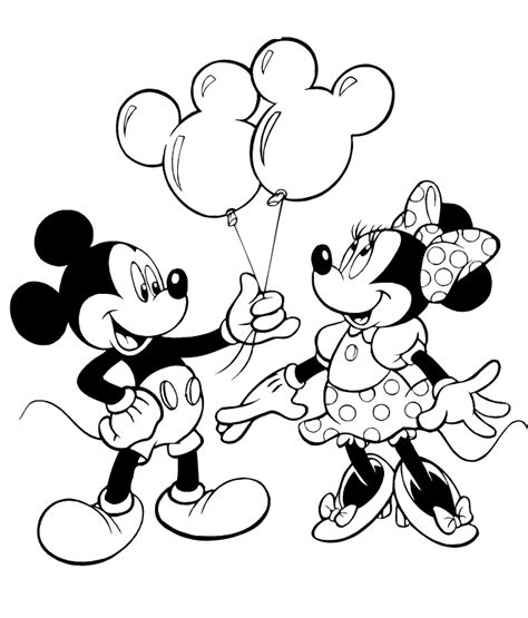 11 Gambar Kartun Mickey Mouse Untuk Mewarna Kumpulan Gambar Kartun