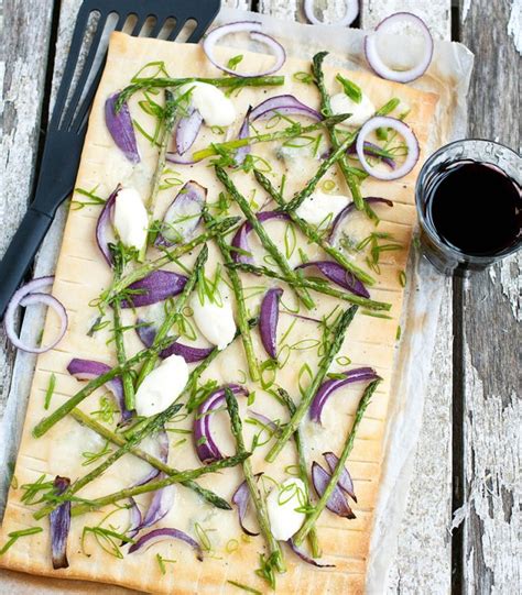 Recept Plaattaart Met Asperges Tante Fanny Vers Pizzadeeg