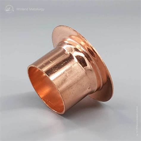 Custom Asme C12200 Stub End Welded Red Copper Alloy Inner Flange