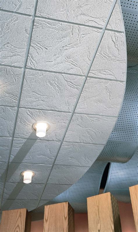 Mineral wool ceiling board, suspending ceiling tile. Formaldehyde-free and low-VOC ceiling tiles from USG ...