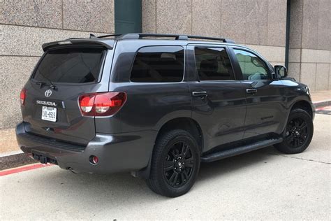 2019 Toyota Sequoia Trd Sport Review Dated Night Automobile Magazine