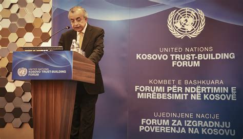 United Nations Kosovo Trust Building Forum Moving Forward Unmik