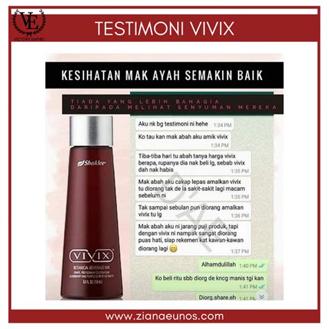 Vivix contains key ingredients shown in laboratory studies to activate cellular defenses and neutralize the free radicals that are a part of daily life. Vivix Shaklee: Fungsi, Kebaikan, Cara Makan, Cara Simpan ...