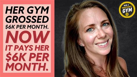 Her Gym Grossed 6k Per Month Now It Pays Her 6k Per Month Youtube