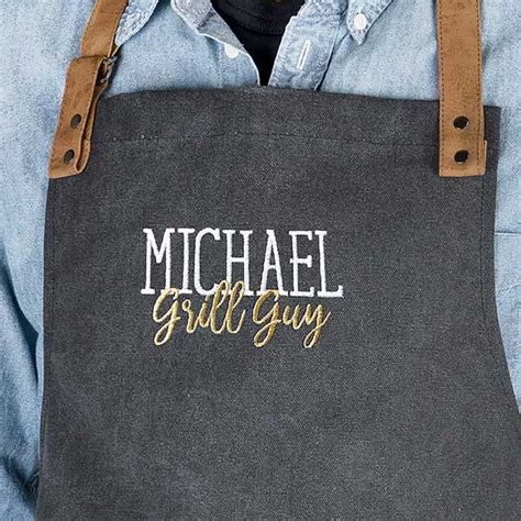 Personalized Grilling Apron By Foster And Rye