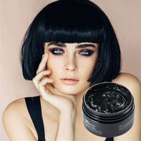 Black Hair Wax Like Pomade Using Wax Can Keep Your Hair Sleek And Styled Throughout The Day