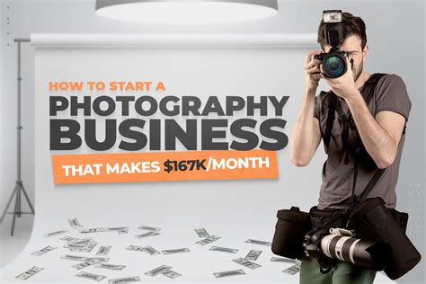 how to start a 167k month photography business upflip
