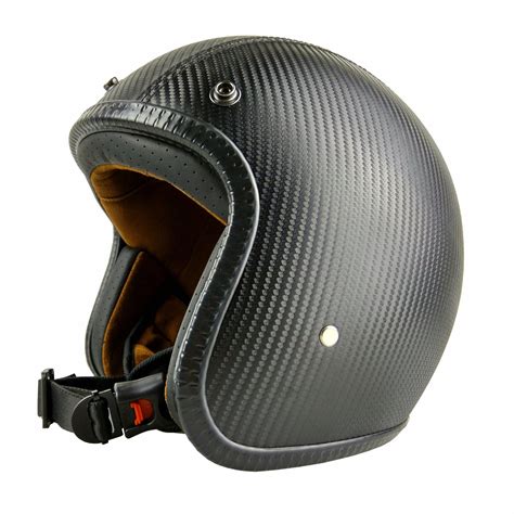 High Quality Carbon Fiber Open Face Helmet For Sale With Dot Ce