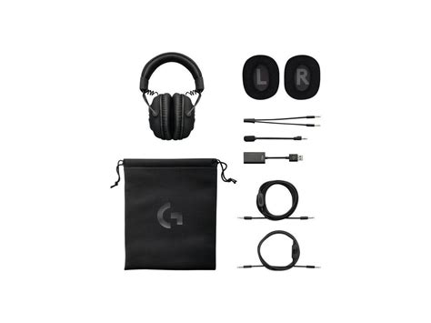 Logitech Pro X Gaming Headset With Blue Voce Stereo Mini Phone 3