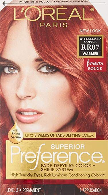 Amazon Com L Oreal Superior Preference Rr Intense Red Copper