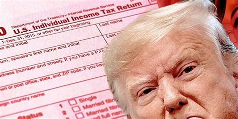 Donald Trumps Tax Returns Spangld