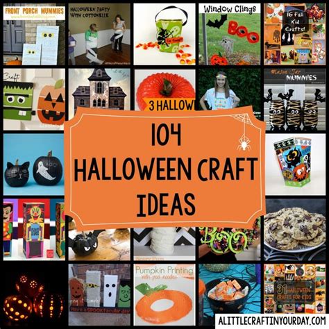 104 Halloween Craft Ideas A Little Craft In Your Day Halloween