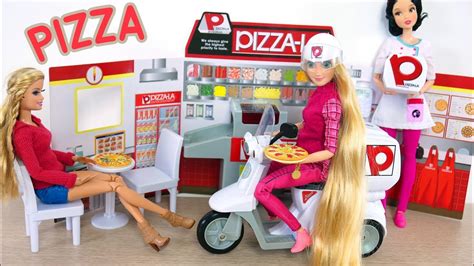 Barbie Pizza La Delivery Store Japanese Toy Toko Mainan Barbie Pizza