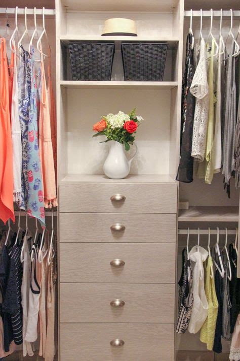 See our california closets before and after photos for closet design and decor inspiration. Small Custom Closet Ideas | Closet Built In Drawers ...