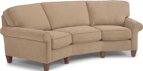 Flexsteel® Westside Light Brown Conversation Sofa Ogdens Superstore