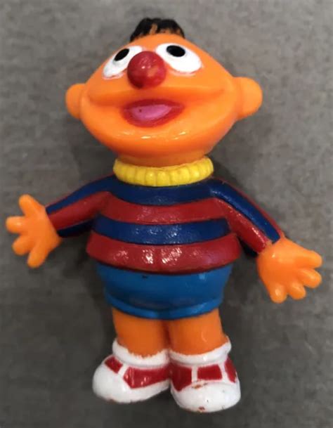 Baby Ernie “classic Look” Figure Sesame Street Pbs Muppets Jhp 225