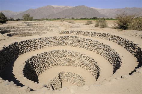 Cantalloc Aqueducts 1 Nazca Pictures Peru In Global Geography