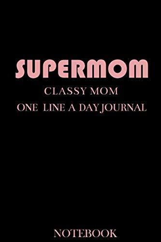 Classy Mom Black And White Notebook With Unique Premium Touch