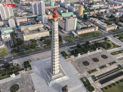 Juche Tower Tower Of Juche Ideology — Young Pioneer Tours