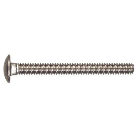 Hillman 12 X 8 In Stainless Steel Carriage Bolt In The Carriage Bolts