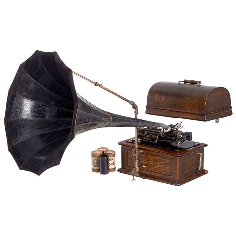 Edison Triumph Model B Phonograph Auction Team Breker
