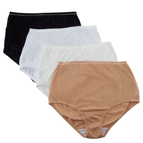 Breezies Cotton Hi Cut Panties Ultimair Lining Basic Set Of 4 Ebay
