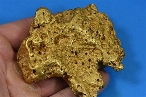 Large Natural Gold Nugget Australian 57516 Grams 1849 Troy Ounces Ve