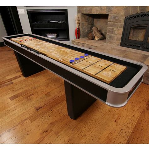 atomic m01702aw 9 platinum shuffleboard table shuffleboard table shuffleboard table for sale