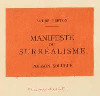 FIRMANDO GOLDBER Primer manifiesto surrealista de André Breton