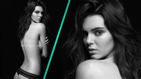 Kendall Jenner Strips Down To Thong For New Calvin Klein Campaign Entertainment Tonight