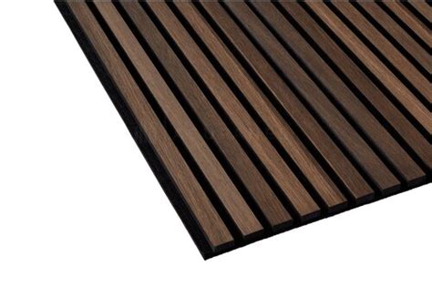 Acupanel Contemporary Smoked Oak Acoustic Wood Wall Panels Panels
