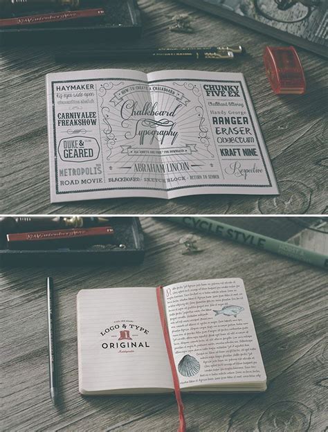 15 Free Psd Sketchbook Mockups For Creative Mind Free Psd Templates